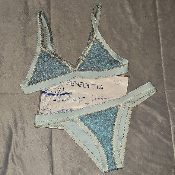 Benedetta Glitter Bikini Set